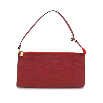 LOUIS VUITTON Pochette Accessoires Red Castilian red Epi leather M52947