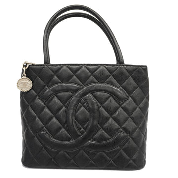 CHANELAuth  Reprint Tote Women's Caviar Leather Handbag,Tote Bag Black