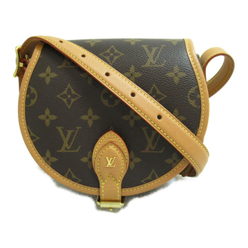 LOUIS VUITTON Tambourine Shoulder Bag Brown PVC coated canvas M44860