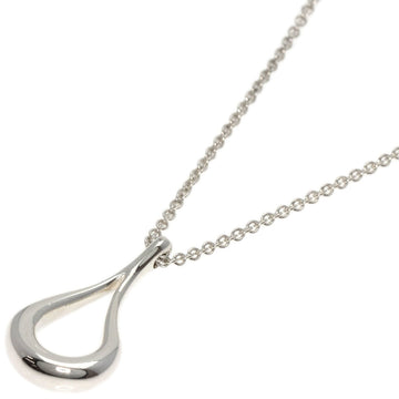 TIFFANY Open Tea Drop Necklace Silver Women's &Co.
