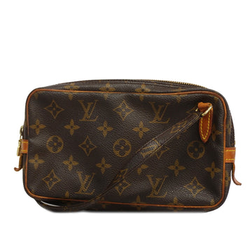 LOUIS VUITTONAuth  Monogram Pochette Marley Bandolier M51828 Women's ShoulderBag