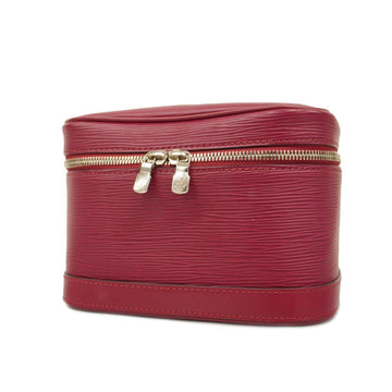 LOUIS VUITTON Vanity Bag Epi Nice M53686 Fuchsia Ladies