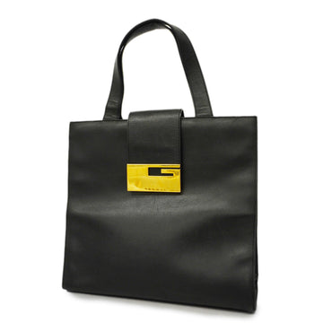 GUCCIAuth  Tote Bag Women's Leather Tote Bag Black