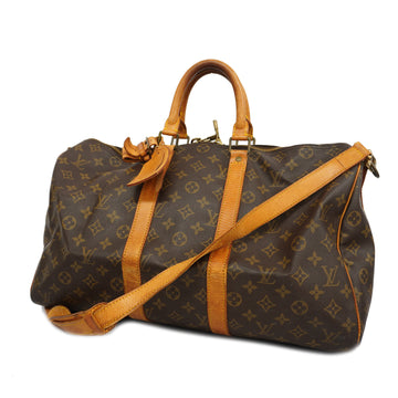 LOUIS VUITTONAuth  Monogram Keepall Bandouliere 45 M41418 Men,Women,Boston Bag