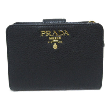 PRADA wallet Black leather 1ML0182E3AF0002