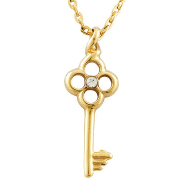 Louis Vuitton Necklace Key Collier Lady Lucky M64714 Gold Ladies Metal