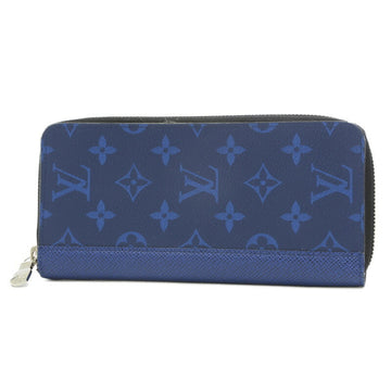 LOUIS VUITTON Taigarama Zippy Wallet Vertical Long Cobalt M30447