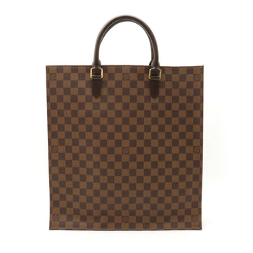 LOUIS VUITTON Damier Sac Pla Tote Bag Handbag Square Type N51140