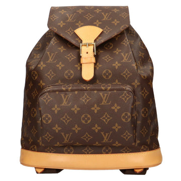 LOUIS VUITTON Montsuri GM Monogram Rucksack Daypack Canvas Women's