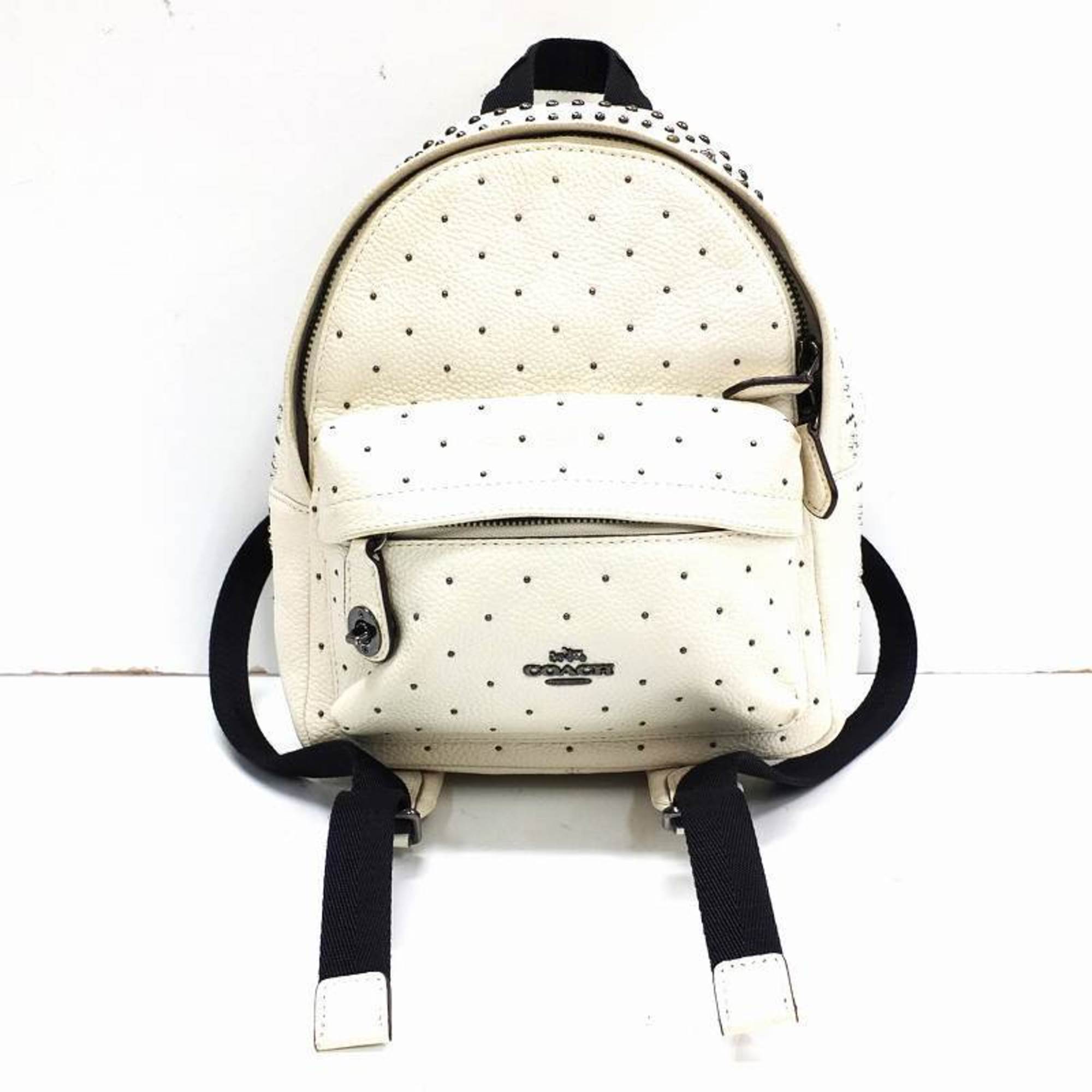 Coach studded clearance backpack