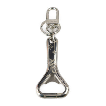 LOUIS VUITTON Supreme collaboration key holder MP2069 metal silver ring bottle opener bag charm