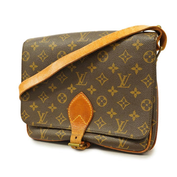 LOUIS VUITTON Shoulder Bag Monogram Cartesier 26 M51252 Brown Ladies