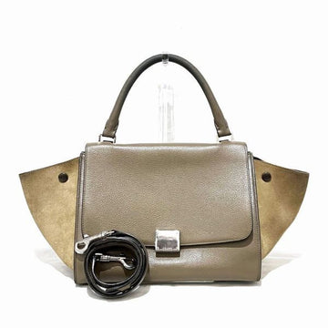 CELINE Trapeze 174683MDB Bag Handbag Shoulder Ladies