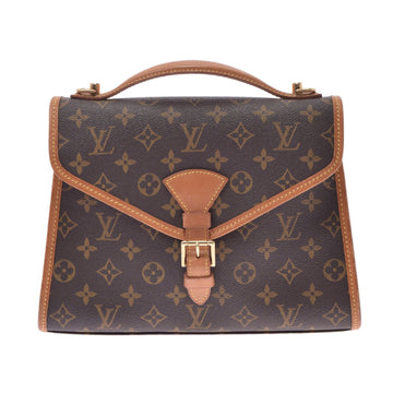 LOUIS VUITTON Monogram Bel Air 2WAY Brown M51122 Unisex Canvas Handbag