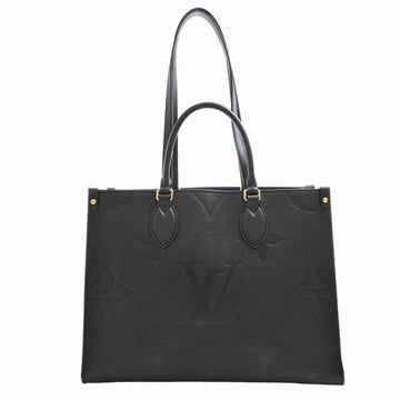 Louis Vuitton Amplant On The Go MM Tote Bag Black Leather