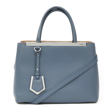 FENDI Shoulder Bag Handbag Toujour Blue Ladies