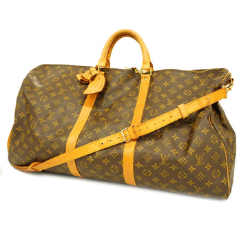 LOUIS VUITTONAuth  Monogram Keepall Bandouliere 60 M41412 Men,Women,Unisex Boston Bag