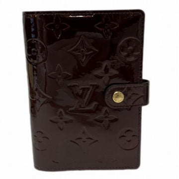 LOUIS VUITTON Monogram Vernis Agenda PM R21050 Brand Accessory Notebook Cover Unisex