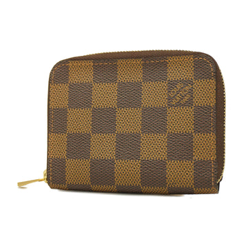 LOUIS VUITTONAuth  Damier Zippy Coin Purse N63070