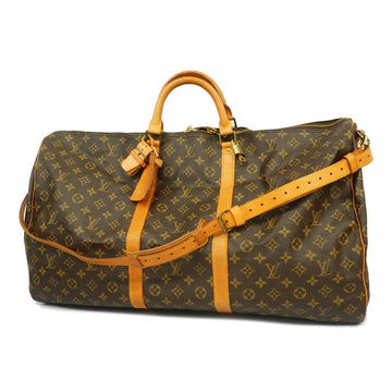 LOUIS VUITTONAuth  Monogram Keepall Bandouliere 60 M41412 Unisex Boston Bag