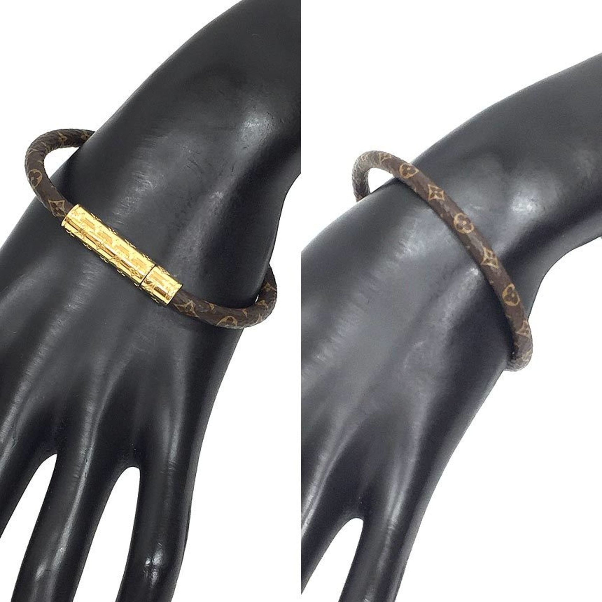 Louis Vuitton Monogram Confidential Bracelet 19 437195