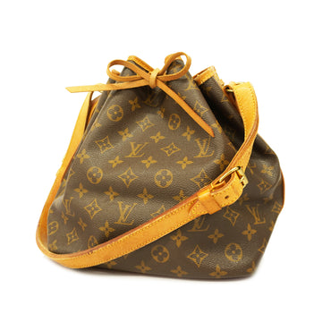 LOUIS VUITTONAuth  Monogram Petit Noe M42226 Women's Shoulder Bag