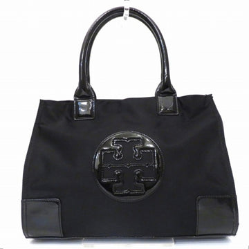 TORY BURCH Logo Tote Bag Black Handbag Ladies