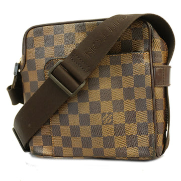 LOUIS VUITTON[3yc2651] Auth  shoulder bag Damier Olaf PM N41442