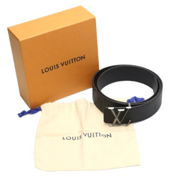 LOUIS VUITTON Suntulle Leather LV Initial M0032  Black Belt