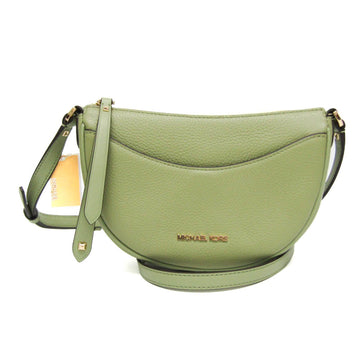 MICHAEL KORS DOVER 35R3G4DC5L Women's Leather Shoulder Bag Green