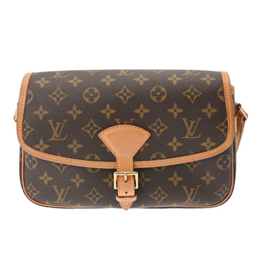 LOUIS VUITTON Monogram Sologne Brown M42250 Women's Canvas Shoulder Bag