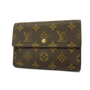 Louis Vuitton Trifold Wallet Monogram Porto Tresor Etuychequier M61200 Unisex