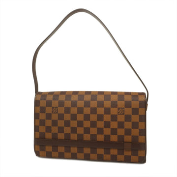 LOUIS VUITTON Shoulder Bag Damier Tribecalon N51160 Brown Ladies