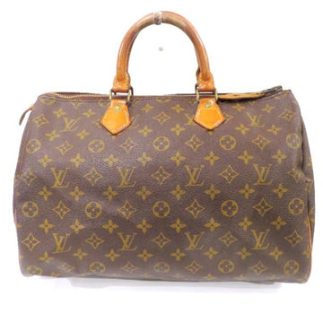 LOUIS VUITTON Monogram Speedy 35 M41107 Bag Handbag Men Women