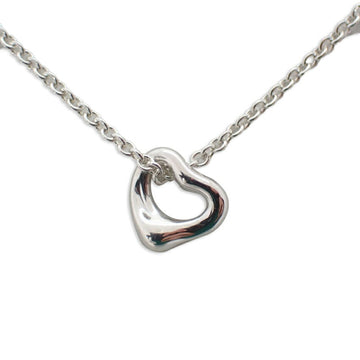 TIFFANY 925 open heart pendant necklace