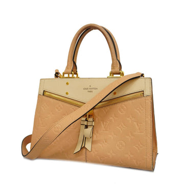 LOUIS VUITTON Handbag Monogram Empreinte Three PM M44305 Beige Rose Creme Ladies