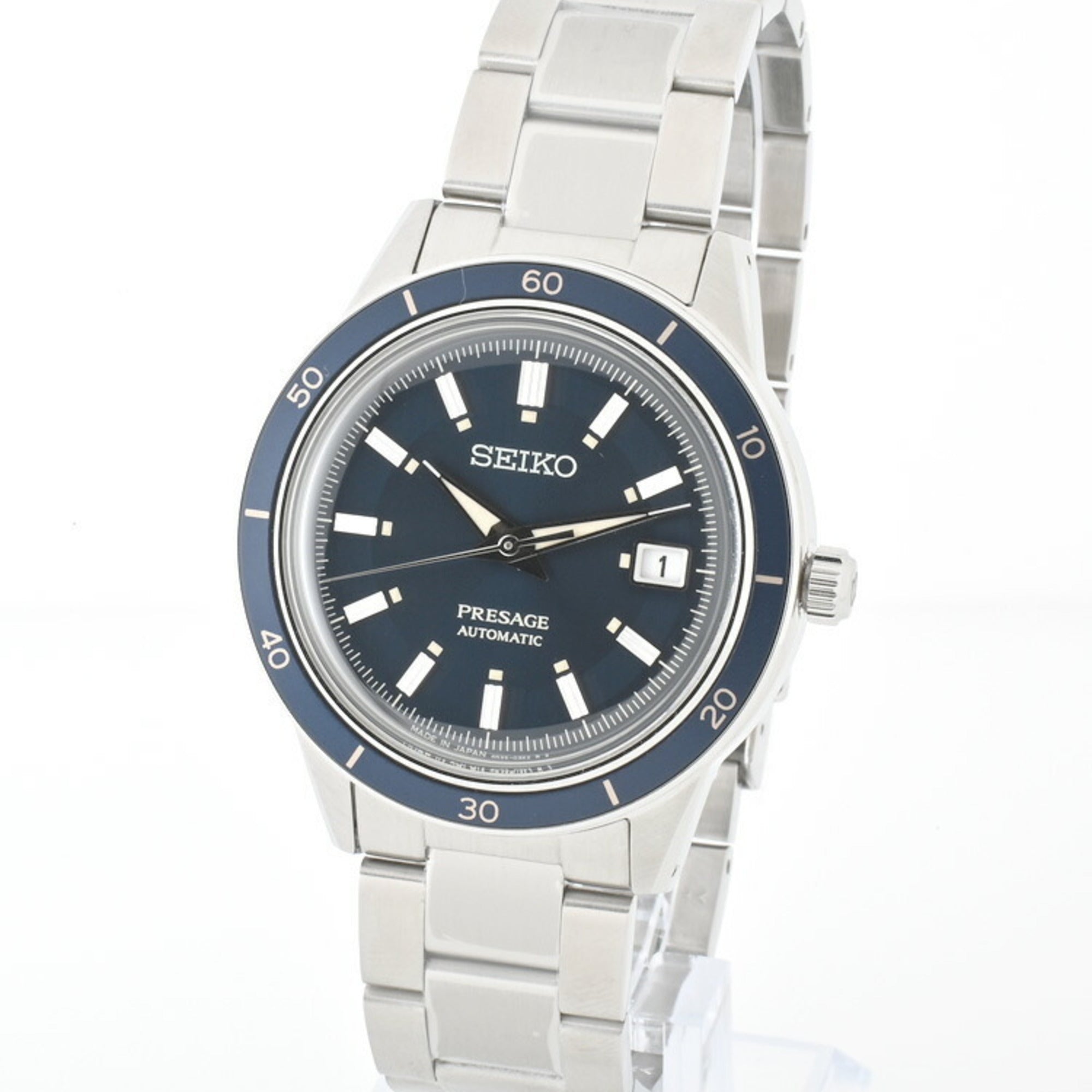 SEIKO Presage Style60's Watch Shop Limited Model SARY223 Blue Automati