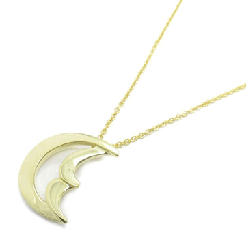 TIFFANY&CO Crescent Moon Necklace Necklace Gold K18 [Yellow Gold] Gold