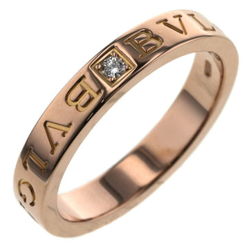 Bvlgari Ring Double 1P AN854185 K18 Pink Gold No. 21 Men's BVLGARI