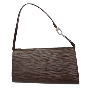 LOUIS VUITTONAuth  Epi M52947 Women's Pouch Mocha