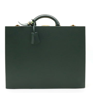 LOUIS VUITTON Taiga Diplomat Bag Attache Case Trunk Epicea Green M30014