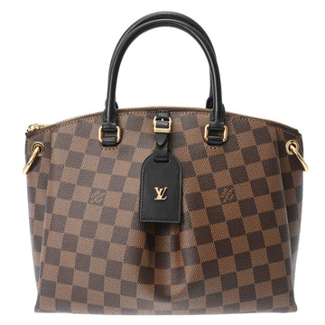 LOUIS VUITTON Damier Odeon Tote PM Brown N45282 Women's Canvas Bag