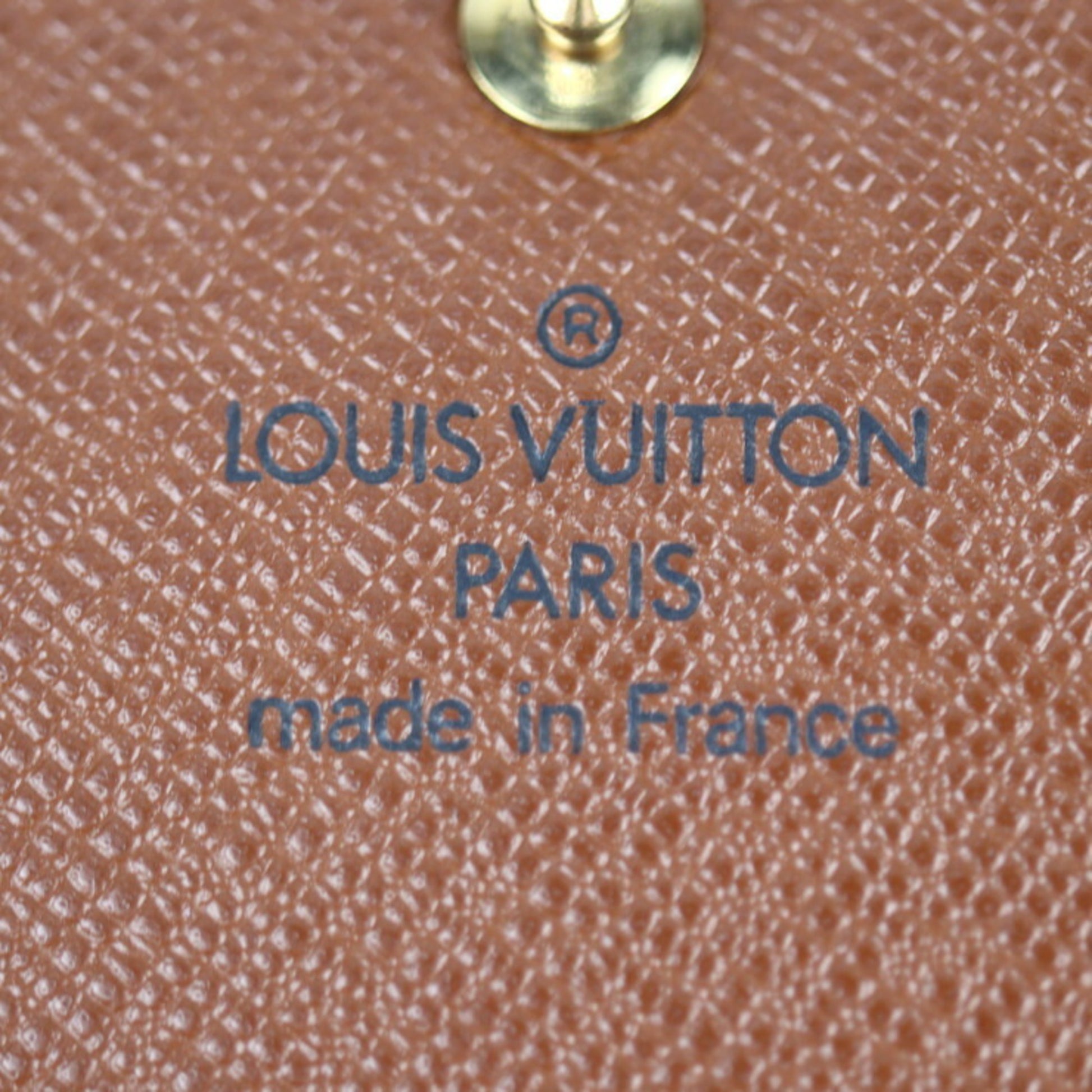 LOUIS VUITTON Louis Vuitton Coin Case M61970 Porto Monet Guze Monogram Wallet  Purse LV Brown Made in France Snap Button Closure Women's Men's  ITSMPCNWAUHK RLV2553M