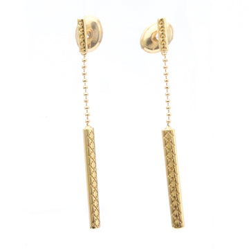 GUCCI Diamantissima Earrings No Stone Pink Gold [18K] Drop Earrings Silver