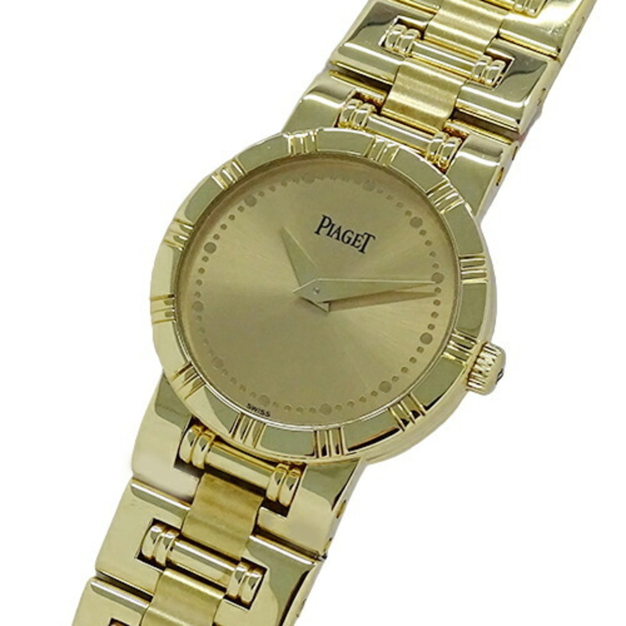 PIAGET Watch Ladies Dancer Quartz 750YG Solid Gold Total 68.5g