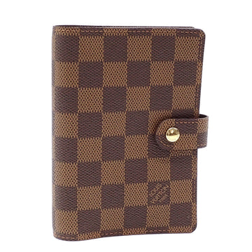 LOUIS VUITTON Notebook Cover Damier Ebene Agenda PM Women's R20700