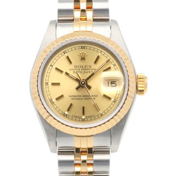 Rolex Datejust Oyster Perpetual Watch Stainless Steel 69173 Ladies