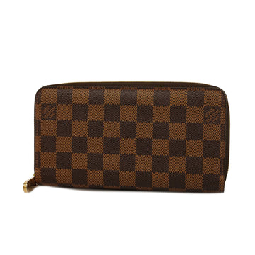 LOUIS VUITTONAuth  Damier Zippy Wallet N60015 Long Wallet