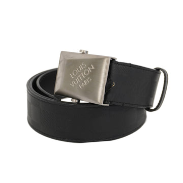 LOUIS VUITTONAuth  Damier Infini Suntulle M9103 Men's Belt Noir