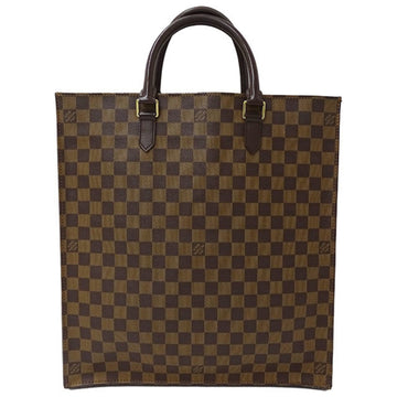 Louis Vuitton Bag Damier Women's Tote Sack Pla N51140 Brown